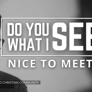 Do You See What I See – Part 2 (Nice To Meet Me)